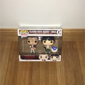 Funko Pop Stranger Things Eleven With Eggos/Mike Set